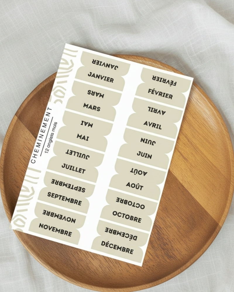 Cheminement annuel - Noir