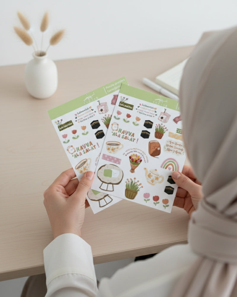 2 Planches de stickers - Essence