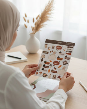 1 Planche de stickers - Essence