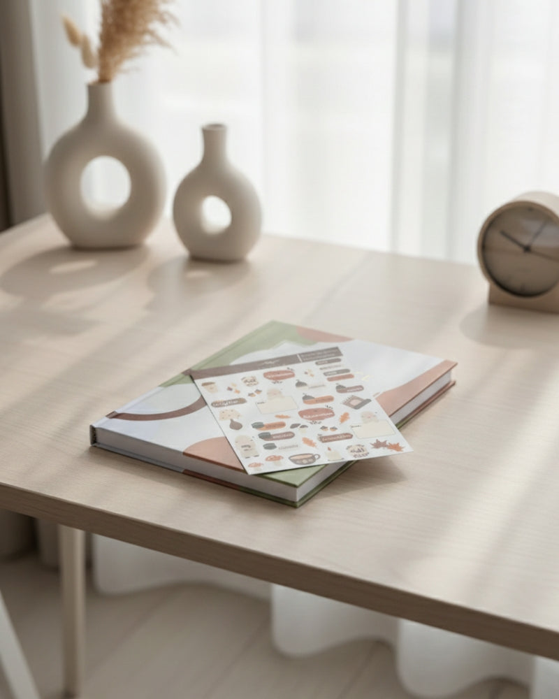 1 Planche de stickers - Essence