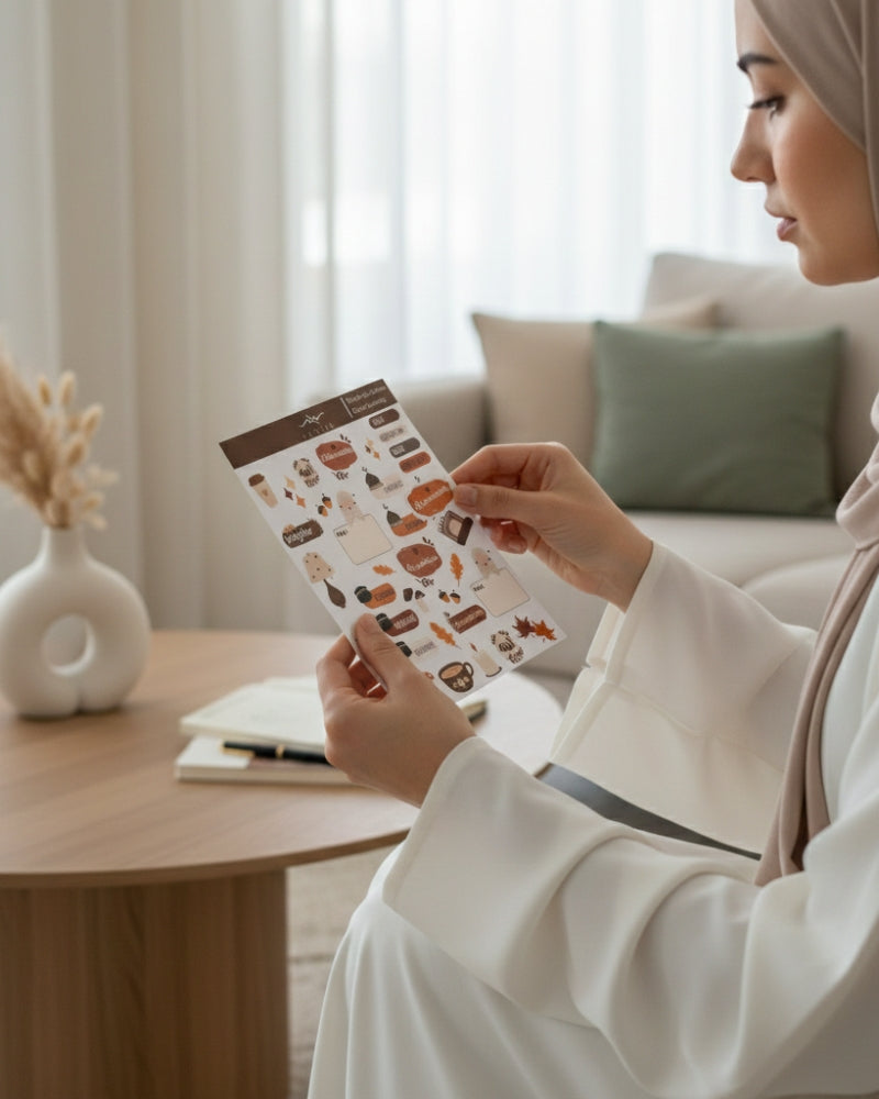 1 Planche de stickers - Essence