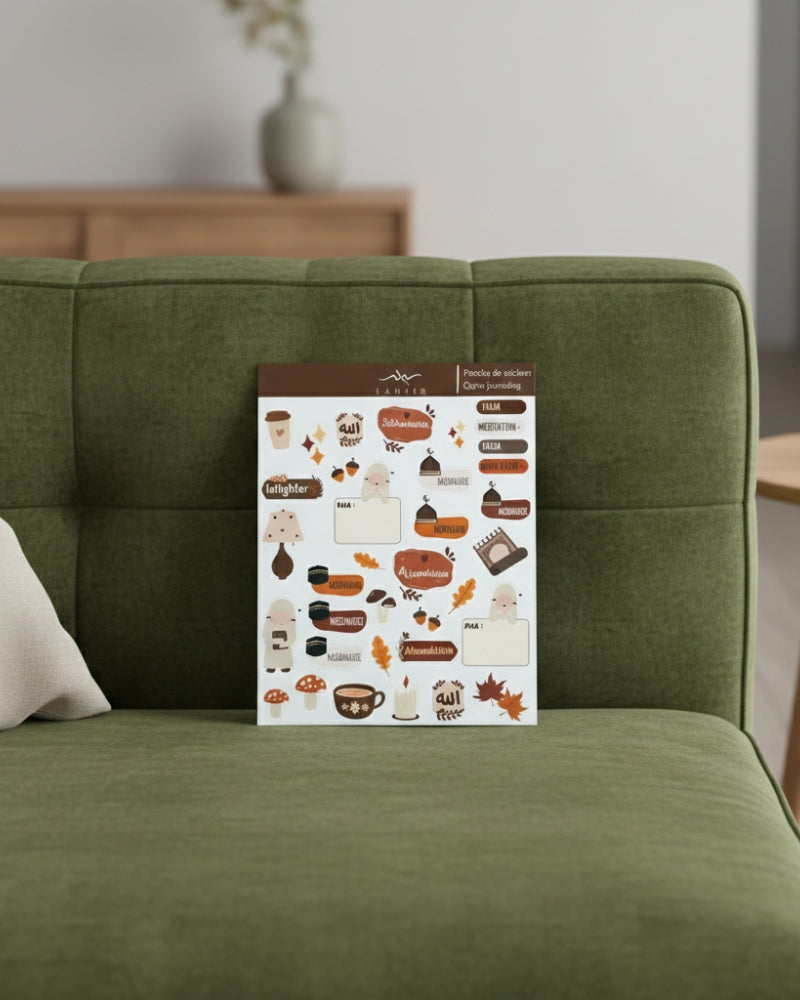 1 Planche de stickers - Essence