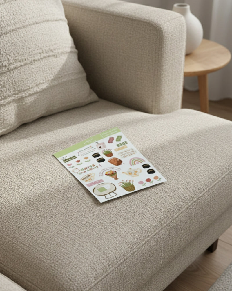 2 Planches de stickers - Essence