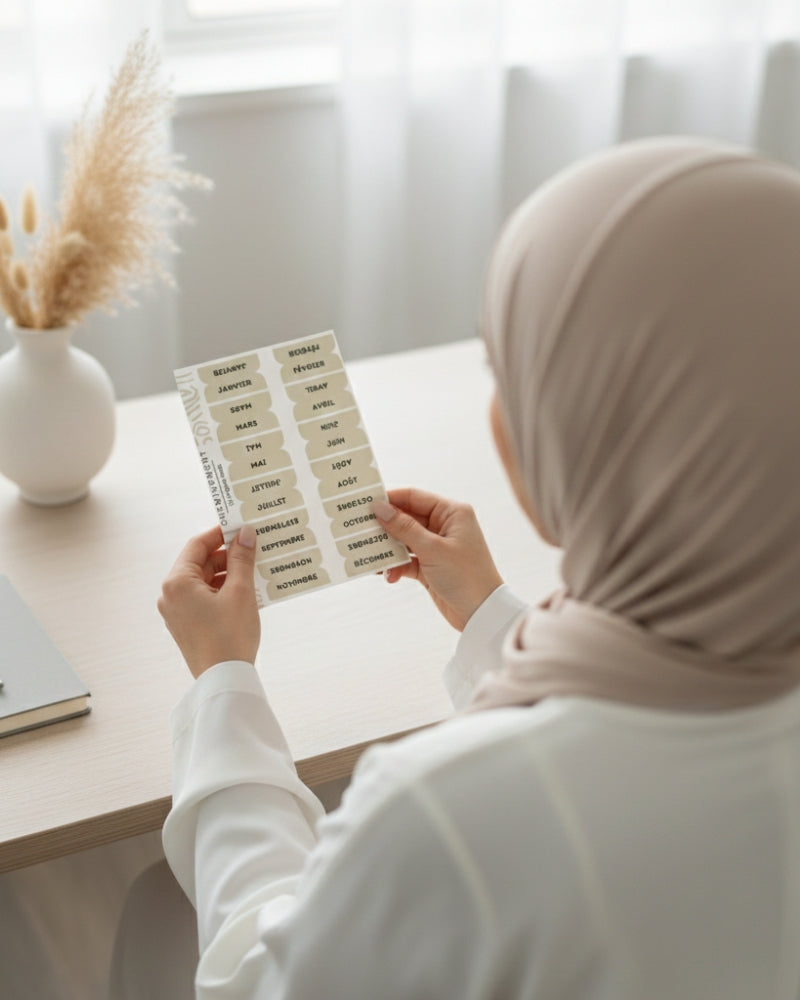 Cheminement annuel - Noir